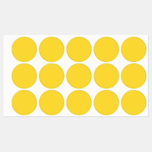 Zongeel Stevige Kleur | Klassiek Elegant Labels (Vel)