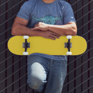 Zongeel Stevige Kleur Klassiek Elegant Persoonlijk Skateboard