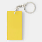 Zongeel Stevige Kleur | Klassiek Elegant Sleutelhanger (achterkant)