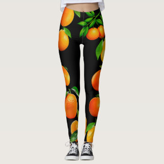 Zongekuste Sinaasappels Leggings