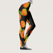 Zongekuste Sinaasappels Leggings (Rechts)