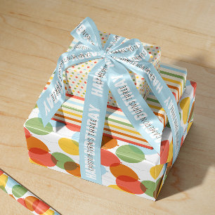 Zongewassen natuurlijke kleuren gemengd patroon ve inpakpapier vel