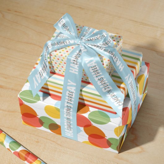 Zongewassen natuurlijke kleuren gemengd patroon ve inpakpapier vel