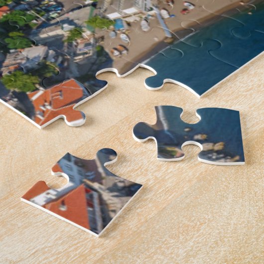 Zonguldak, antenne, Zwarte Zee kust van Turkije 2 Legpuzzel (Zijkant)