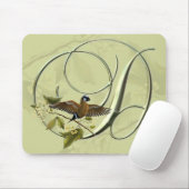 Zongvogel Initiaal D Muismat (Met muis)