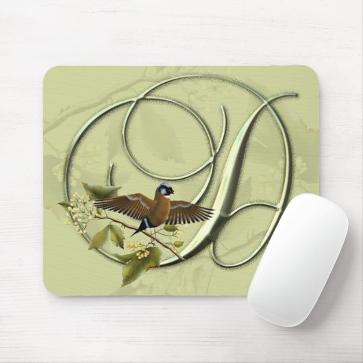 Zongvogel Initiaal D Muismat (Met muis)