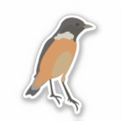 Zongvogel Sticker (Voorkant)