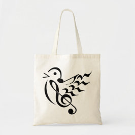 Zongvogel tijdens de vlucht tote bag