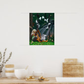 Zongvogels — Afdruk of Poster (Keuken)