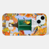 Zongvogels in het najaar Case-Mate iPhone case (Achterkant (horizontaal))