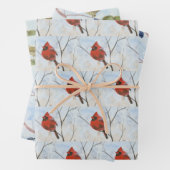 Zongvogels Inpakpapier Vel (In situ)