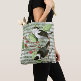  zongvogels op vel tote bag