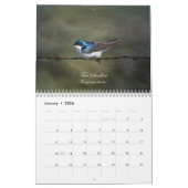 Zongvogels van de Canadese Prairies Kalender (Jan 2026)
