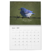 Zongvogels van de Canadese Prairies Kalender (Mar 2027)