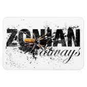 Zonian Altijd met spin (getextureerd) Magneet (Horizontaal)