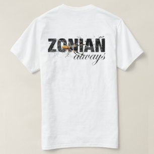 Zonian Altijd met spin T-shirt