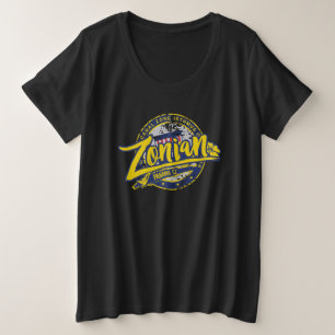 Zonian Panamakanaal Zone CZ Grote Maat T-shirt