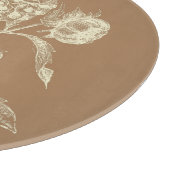  zoninnia-illustratie met tint, bruin snijplank (Hoek)