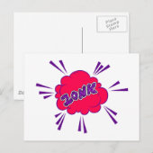 Zonk Comic Briefkaart (Voorkant / Achterkant)