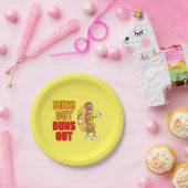 Zonk uit Buns uit Funny Hot Dog Papieren Bordje (Feest)