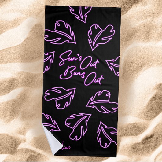 Zonk uit Buns uit Tropische Neon Strandlaken