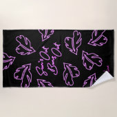 Zonk uit Buns uit Tropische Neon Strandlaken (Voorkant)