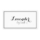 Zonkandetiketten Etiket (Voorkant)