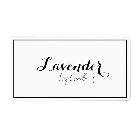 Zonkandetiketten Etiket (Voorkant)