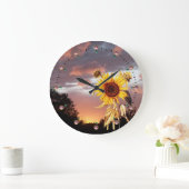 ZONKER EN SUMMER MET PINKCLOUDS GROTE KLOK (Huis)