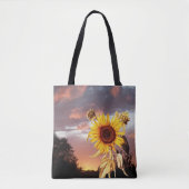ZONKER EN SUMMER MET PINKCLOUDS TOTE BAG (Voorkant)