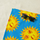 Zonkussen, Zonprint Strandlaken (In situ)