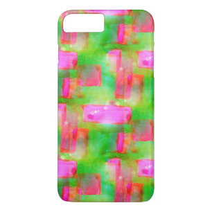 Zonlicht abstract geverfd geel, roze Case-Mate iPhone case