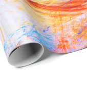 Zonlicht. Abstracte, prachtige multicolor heldere Cadeaupapier (Rol Hoek)
