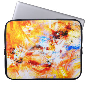 Zonlicht. Abstracte, prachtige multicolor heldere Laptop Sleeve
