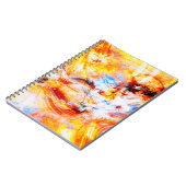 Zonlicht. Abstracte, prachtige multicolor heldere Notitieboek (Linkerzijde)