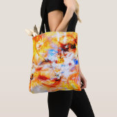 Zonlicht. Abstracte, prachtige multicolor heldere Tote Bag (Dichtbij)