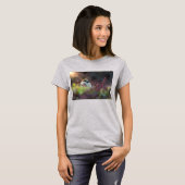 Zonlicht Bathing Finch T-shirt (Voorkant volledig)
