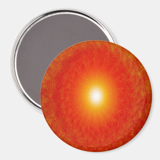 Zonlicht branden..... magneet (Voorkant / Achterkant)