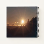 Zonlicht branden..... notitieboek (Achterkant)