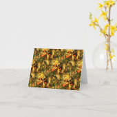 Zonlicht Dansen.... Kaart (Gele Bloem)