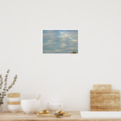 Zonlicht dat door de wolken schijnt Poster (Keuken)