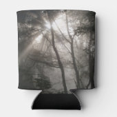 Zonlicht door bomen Dark Woodland Blikjeskoeler (Achterkant)