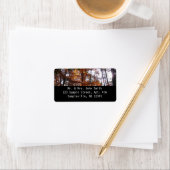 Zonlicht door de Herfst bij Greenbelt Etiket (Insitu)