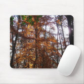 Zonlicht door de Herfst bij Greenbelt Muismat (Met muis)