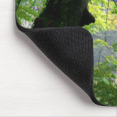 Zonlicht door de Leaves Mousepad Muismat (Hoek)