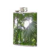 Zonlicht door regenwoud Kanopie Tropisch Groen Heupfles (Links)