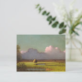 Zonlicht en schaduw, de Newbury Marshes Briefkaart (Staand voorkant)