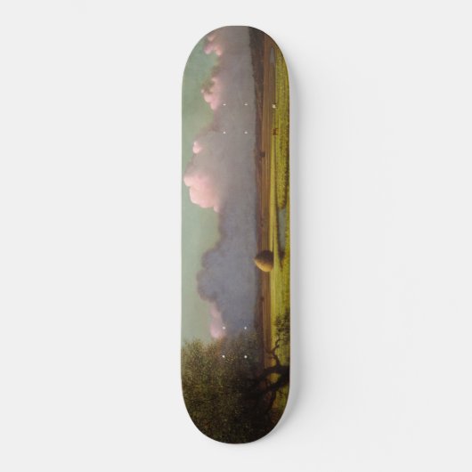 Zonlicht en schaduw: De Newbury Marshes Persoonlijk Skateboard (Voorkant)