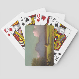 Zonlicht en schaduw: De Newbury Marshes Pokerkaarten