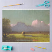 Zonlicht en schaduw: De Newbury Marshes Tissuepapier (Craft)